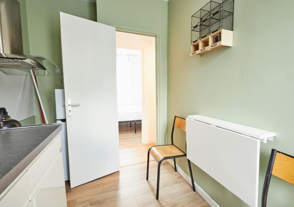 Ferienwohnung Elegant T3 A 5 Min De La Gare Lille-Flandres Mons-en-Baroeul Exterior foto